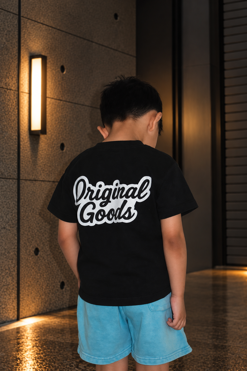 Snow Washed Shorts - Kids