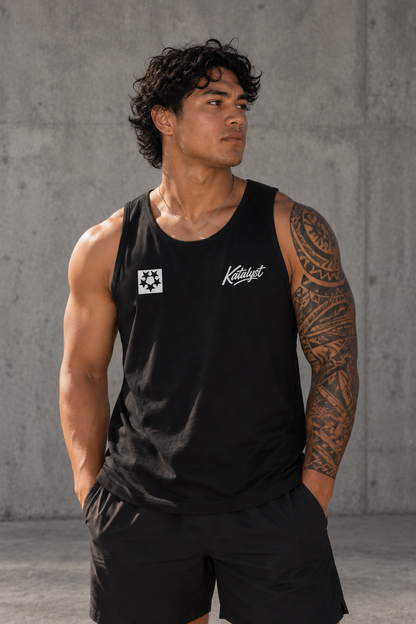 Summer Standard Tank Top - Black