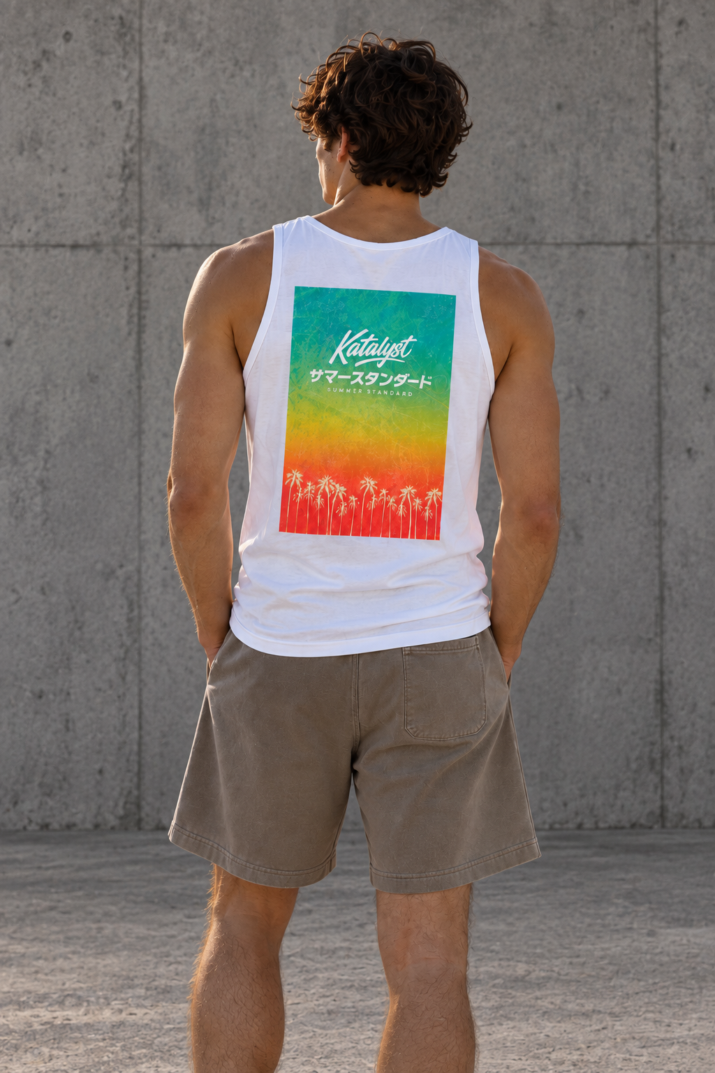 Summer Standard Tank Top - White